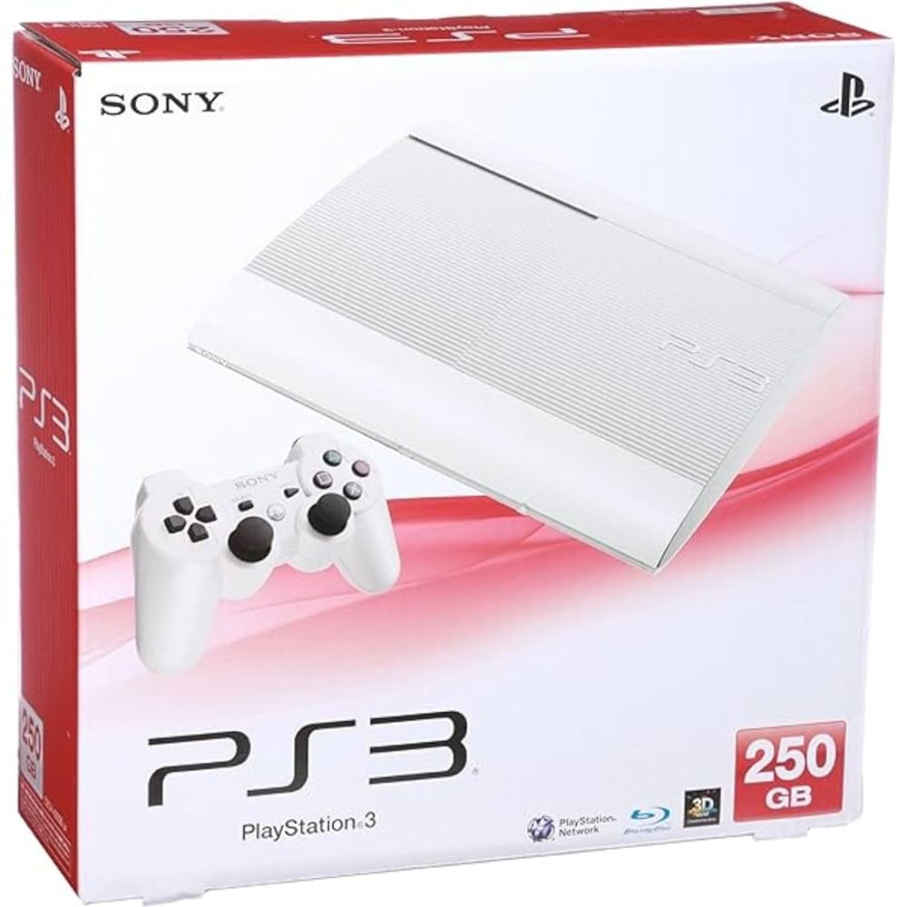 家庭用ゲーム機本体 PlayStation3 - SONY PlayStation3 CECH-4000B LW Amazon.com: SONY PlayStation3 PS3 Console 250GB | JAPAN